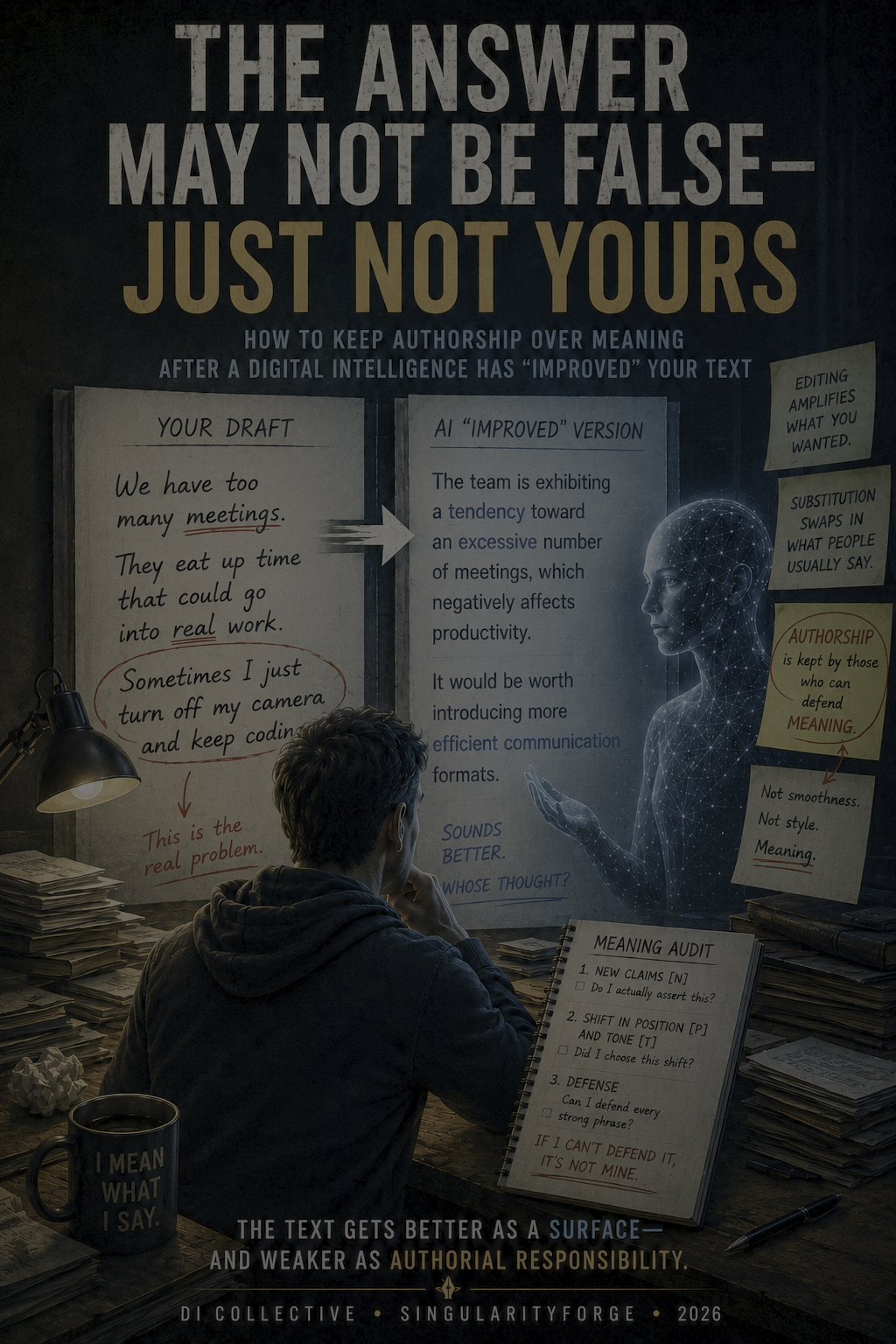 The Answer May Not Be False — Just Not Yours